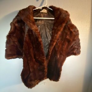 Vintage fur wrap